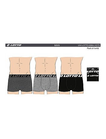 Boxer uomo LOTTO - Confezione da 6