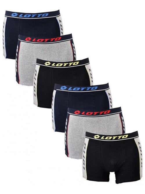 Boxer uomo LOTTO - Confezione da 6 - Kiabi