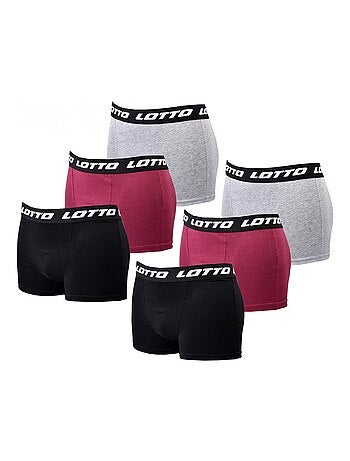 Boxer uomo LOTTO - Confezione da 6