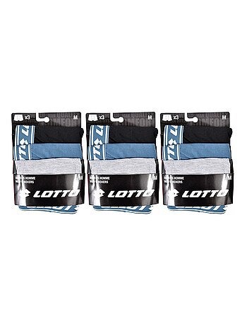 Boxer uomo LOTTO - Confezione da 9