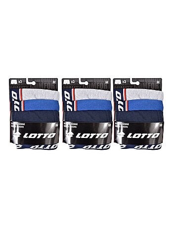 Boxer uomo LOTTO - Confezione da 9