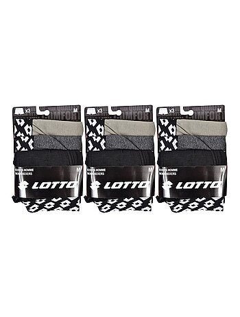 Boxer uomo LOTTO - Confezione da 9