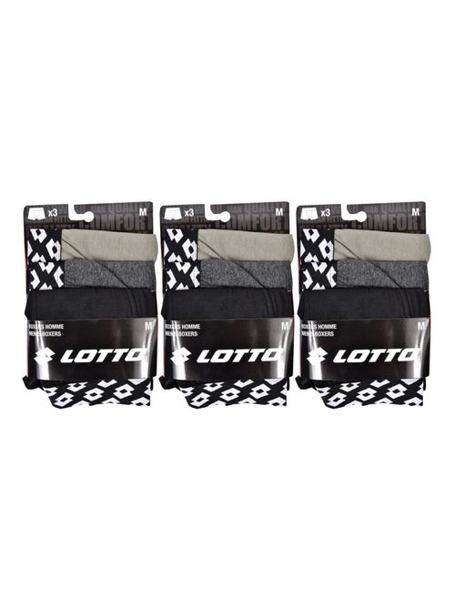 Boxer uomo LOTTO - Confezione da 9 - Kiabi