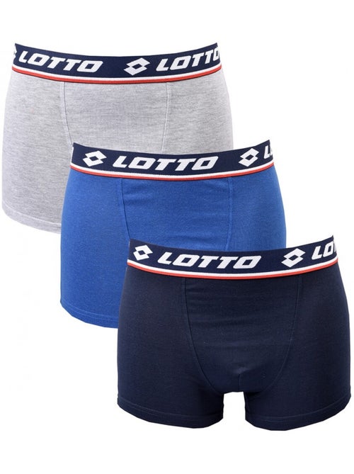 Boxer uomo LOTTO - Confezione di 3 - Kiabi Boxer uomo LOTTO - Confezione di 3 - Kiabi