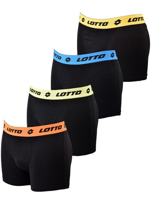 Boxer uomo LOTTO - Confezione di 4 - Kiabi Boxer uomo LOTTO - Confezione di 4 - Kiabi
