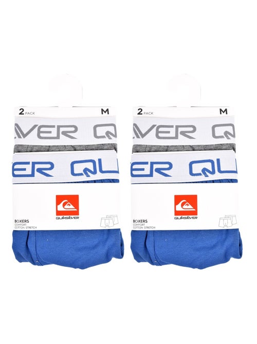 Boxer Uomo QUIKSILVER - Confezione da 4 - Kiabi Boxer Uomo QUIKSILVER - Confezione da 4 - Kiabi