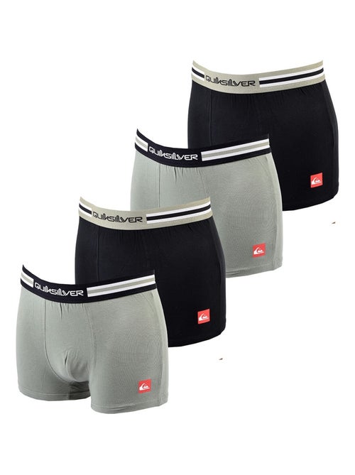 Boxer Uomo QUIKSILVER - Confezione da 4 - Kiabi Boxer Uomo QUIKSILVER - Confezione da 4 - Kiabi