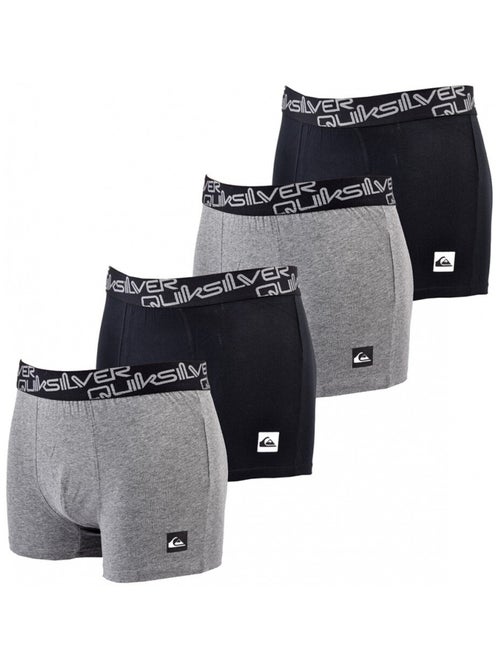 Boxer Uomo QUIKSILVER - Confezione da 4 - Kiabi Boxer Uomo QUIKSILVER - Confezione da 4 - Kiabi