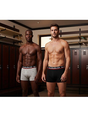 Boxer uomo quiksilver confezione da 4 scatola regalo