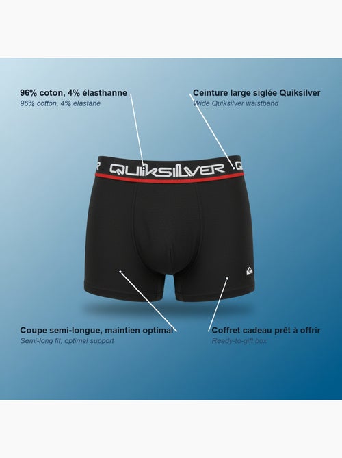 Boxer uomo quiksilver confezione da 4 scatola regalo - Kiabi