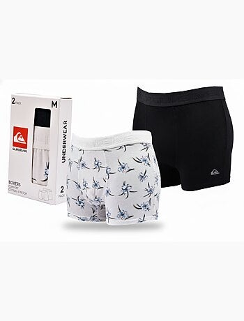 Boxer Uomo QUIKSILVER Cotone Stretch - Confezione da 2