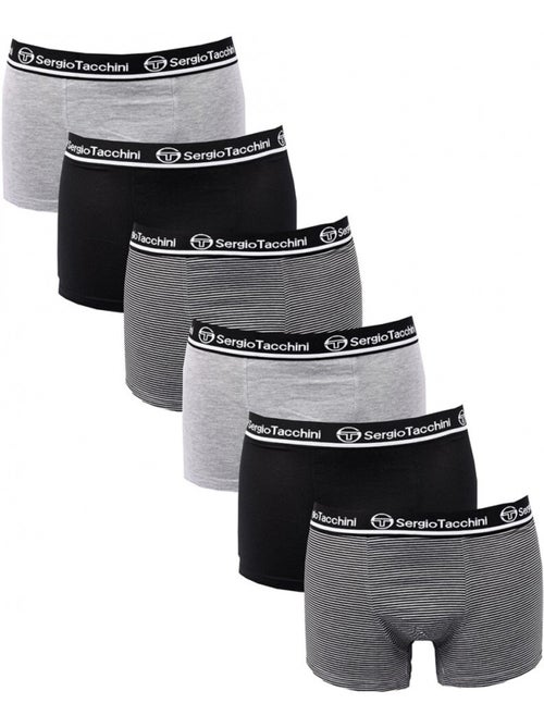 Boxer uomo Sergio Tacchini confezione da 6 - Kiabi Boxer uomo Sergio Tacchini confezione da 6 - Kiabi
