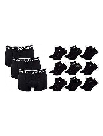 Boxer Uomo SERGIO TACCHINI Lotto di 3 PACK REGALI - Pack di 3