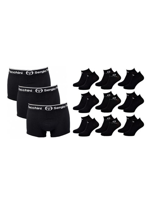 Boxer Uomo SERGIO TACCHINI Lotto di 3 PACK REGALI - Pack di 3 - Kiabi