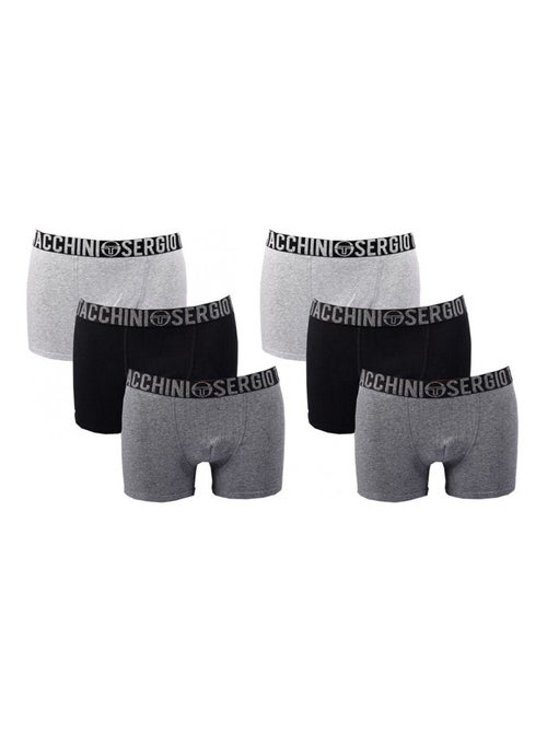 Boxer Uomo SERGIO TACCHINI Lotto di 6 - Confezione da 6 - Kiabi