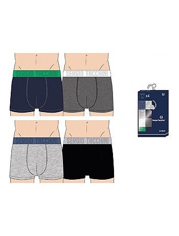 Boxer Uomo SERGIO TACCHINI Lotto di 8 - Pack da 8