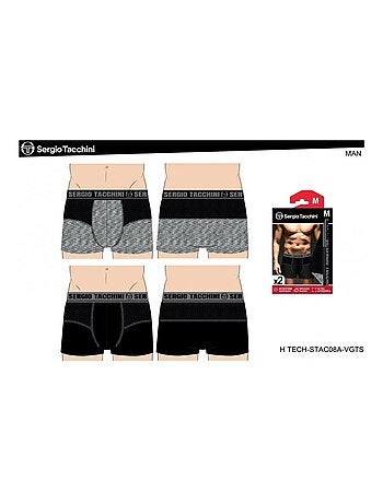 Boxer uomo SERGIO TACCHINI X2 - Confezione da 2