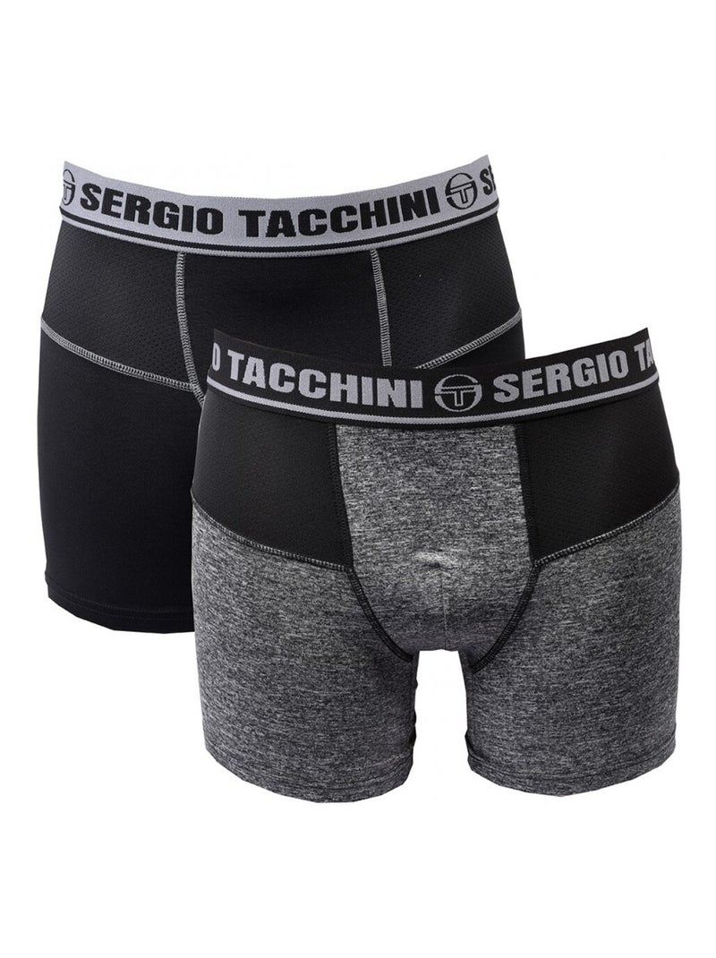 Boxer uomo SERGIO TACCHINI X2 - Confezione da 2 Multicolore - Kiabi