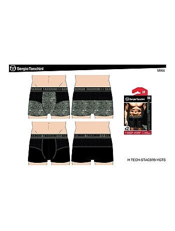 Boxer uomo SERGIO TACCHINI X2 - Confezione da 2
