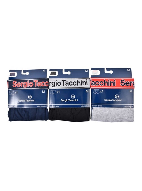 Boxer uomo SERGIO TACCHINI X3 - Confezione da 3 - Kiabi