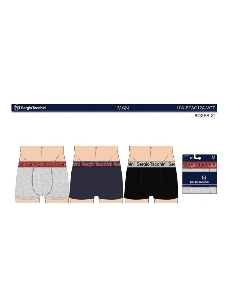 Boxer uomo SERGIO TACCHINI X3 - Confezione da 3 Multicolore - Kiabi