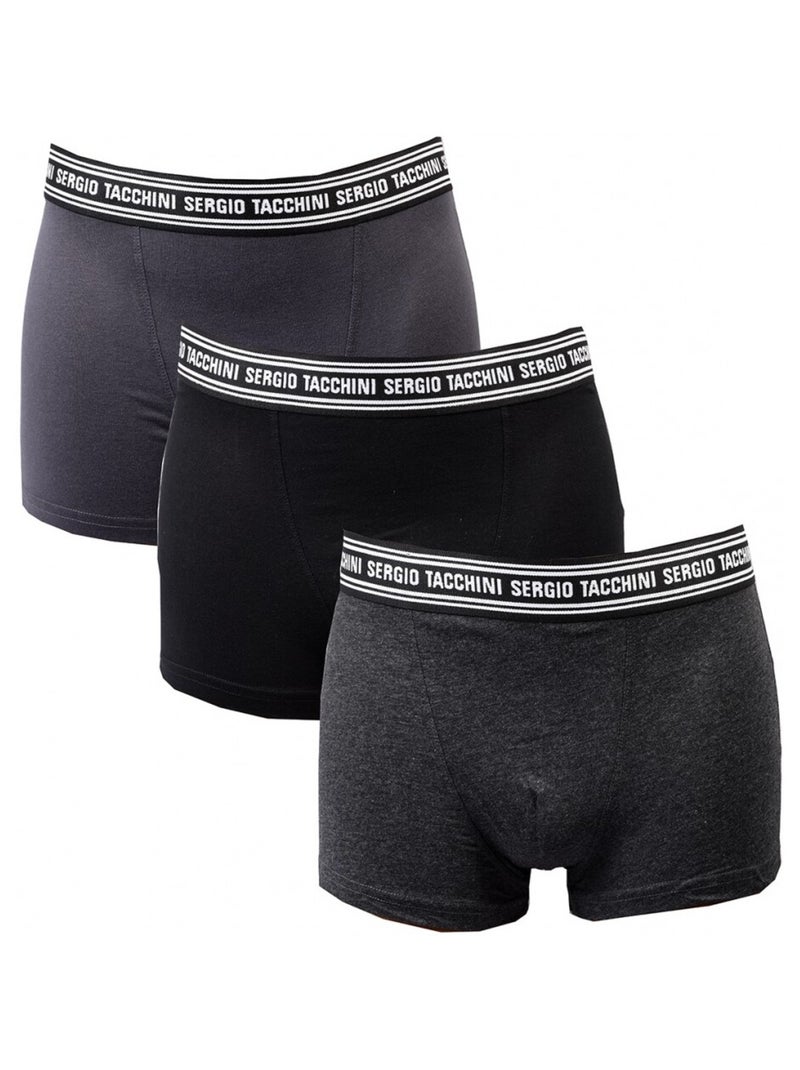 Boxer uomo SERGIO TACCHINI X3 - Confezione da 3 Multicolore - Kiabi
