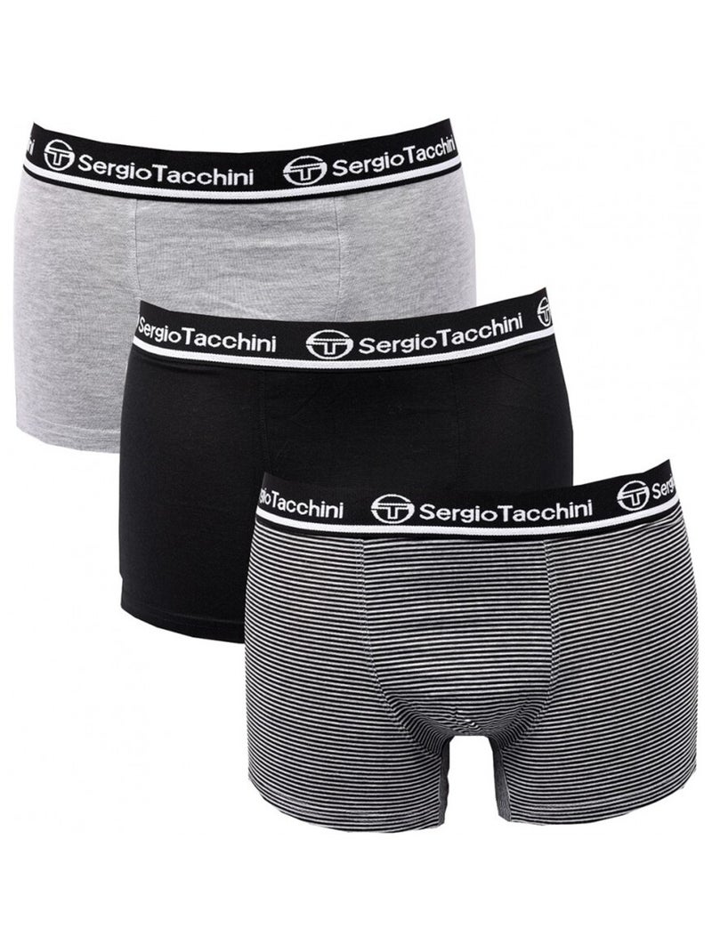 Boxer uomo SERGIO TACCHINI X3 - Confezione da 3 Multicolore - Kiabi