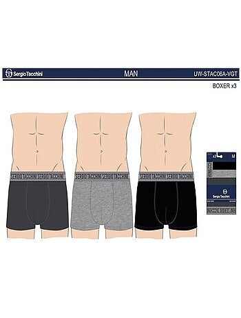 Boxer uomo SERGIO TACCHINI X9 - Confezione da 9