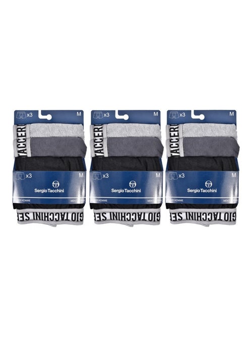 Boxer uomo SERGIO TACCHINI X9 - Confezione da 9 - Kiabi