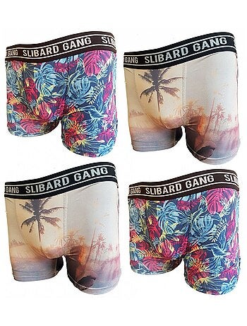 Boxer uomo SLIBARD GANG - Confezione da 4