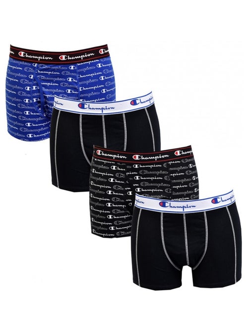 Boxer uomo SPORT CHAMPION - Confezione da 4 - Kiabi