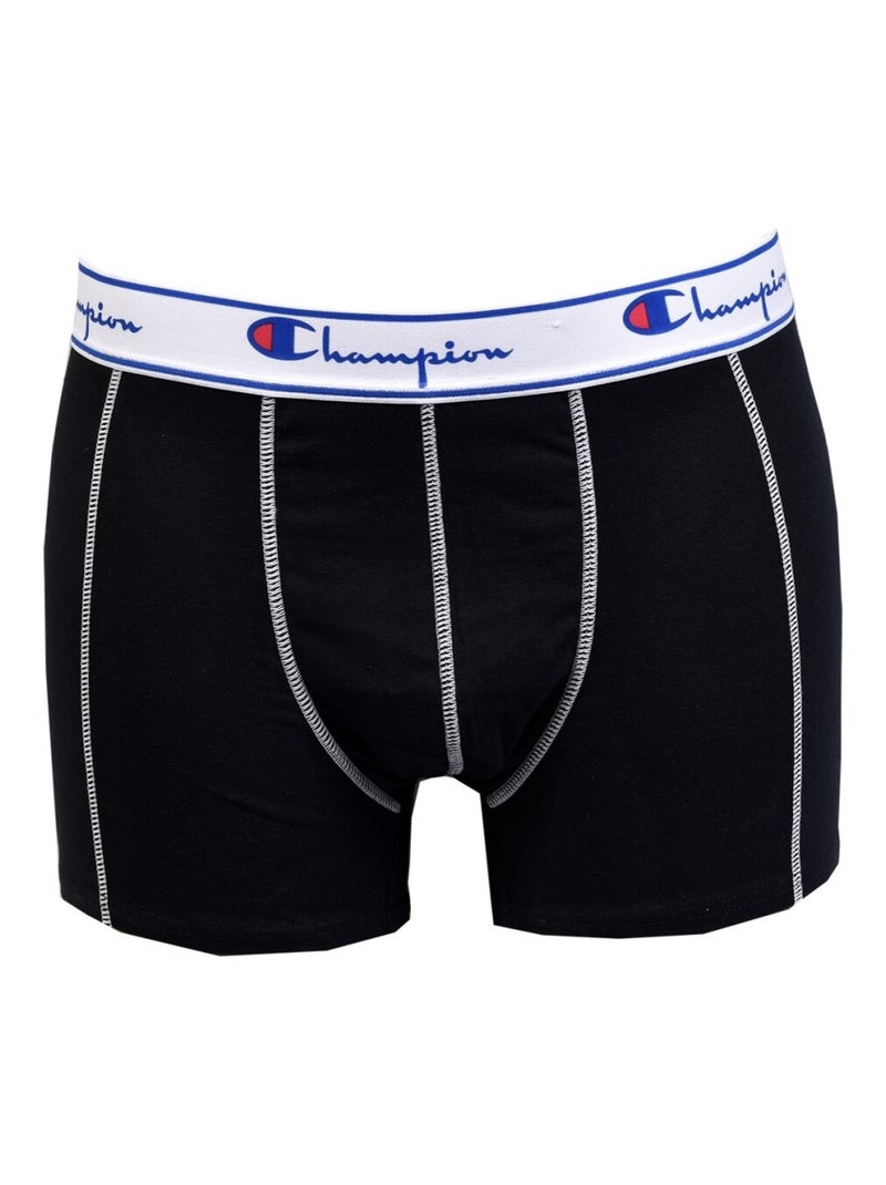 Boxer uomo SPORT CHAMPION - Confezione da 4 Blu Multicolore Nero - Kiabi