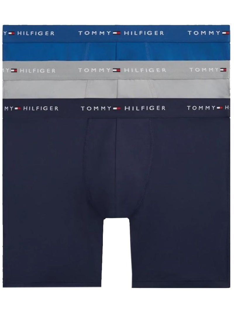 Boxer uomo tommy hilfiger (confezione da 3) Blu - Kiabi