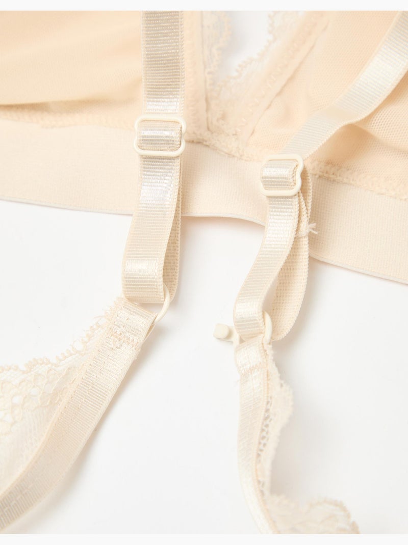 Bralette con pizzo, MO Fashion Beige - Kiabi