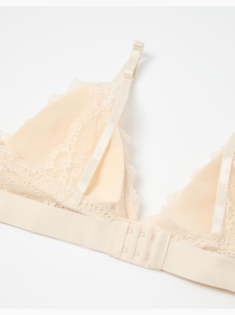 Bralette con pizzo, MO Fashion Beige - Kiabi