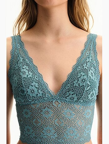 Bralette in pizzo da donna penti