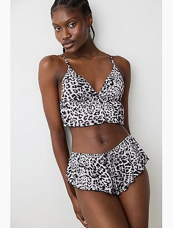 Bralette leopard donna penti