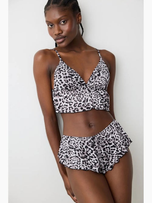 Bralette leopard donna penti - Kiabi Bralette leopard donna penti - Kiabi