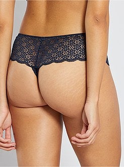 Brasiliana interamente in pizzo - Kiabi