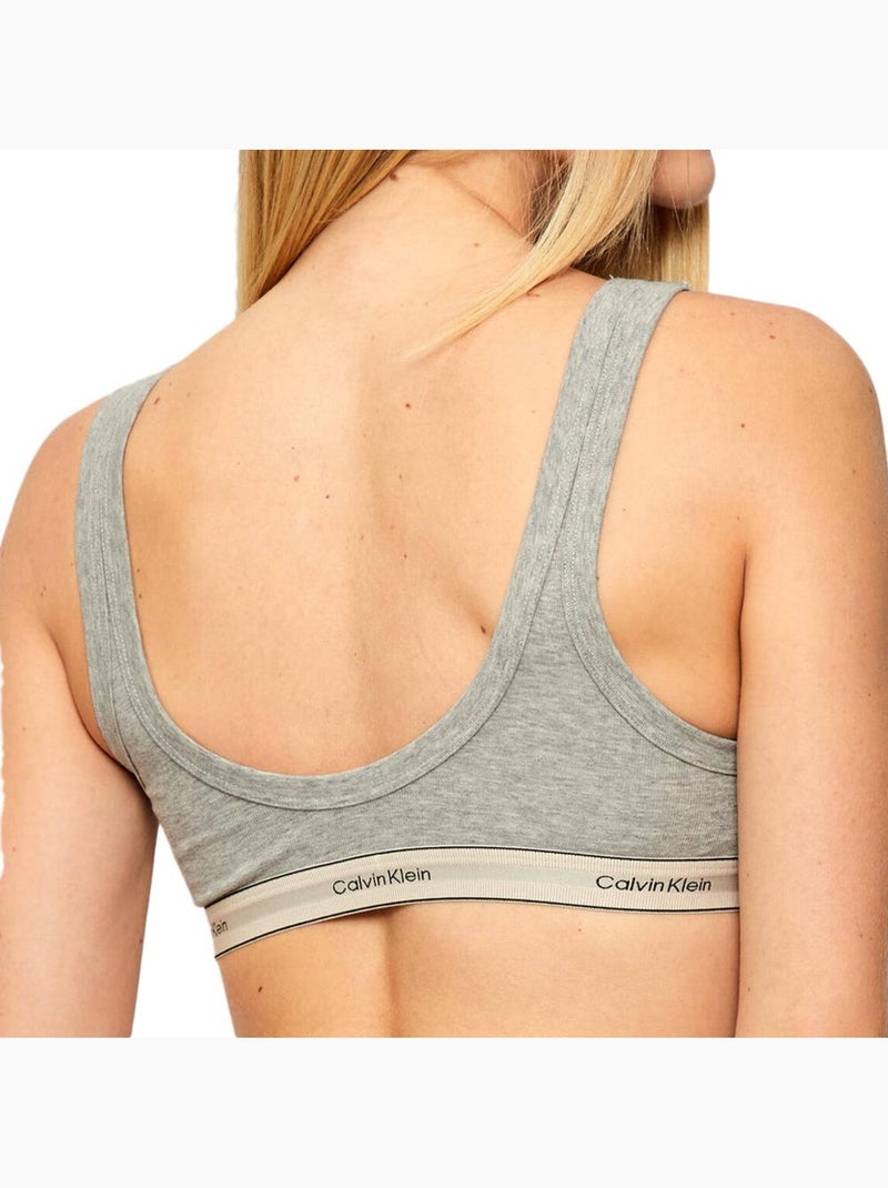 Brassière Donna Calvin Klein Jeans Senza Imbottitura Grigio argentato - Kiabi