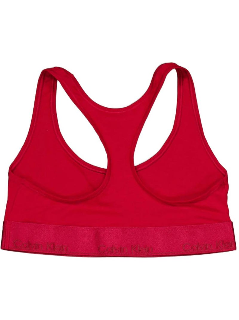 Brassière donna calvin klein jeans senza imbottitura Rosso - Kiabi