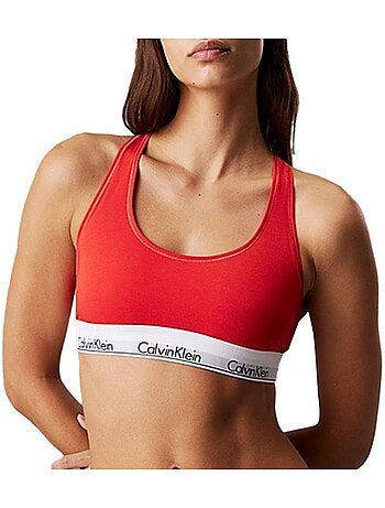 Brassière Donna Calvin Klein Jeans Senza Imbottitura