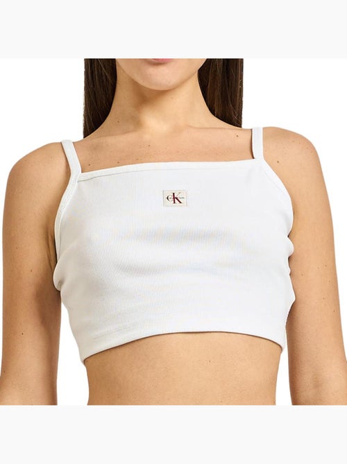 Brassière Donna Calvin Klein Jeans Woven - Kiabi Brassière Donna Calvin Klein Jeans Woven - Kiabi