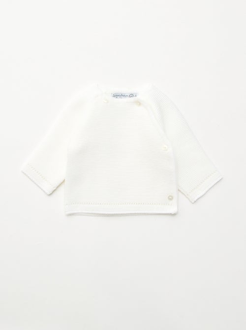 Brassière in maglia 'La manufacture de Layette' - Kiabi