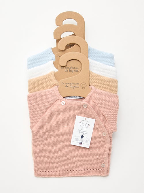 Brassière in maglia 'La manufacture de Layette' - Kiabi