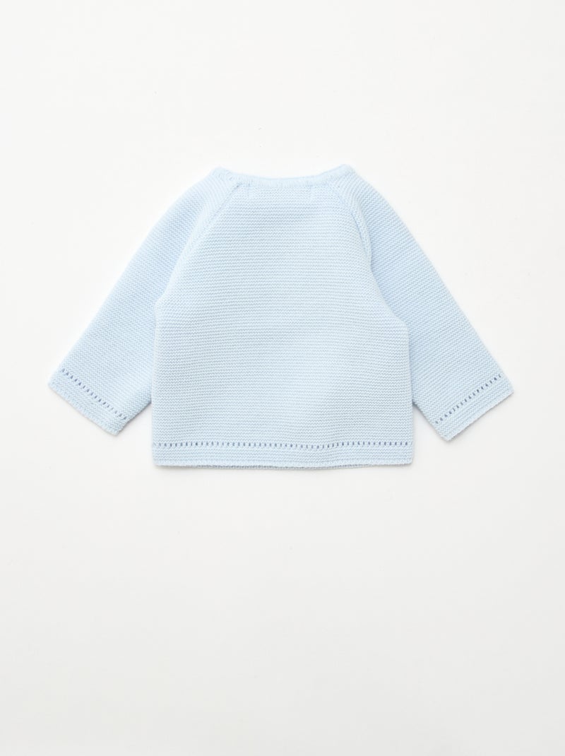 Brassière in maglia 'La manufacture de Layette' Blu - Kiabi