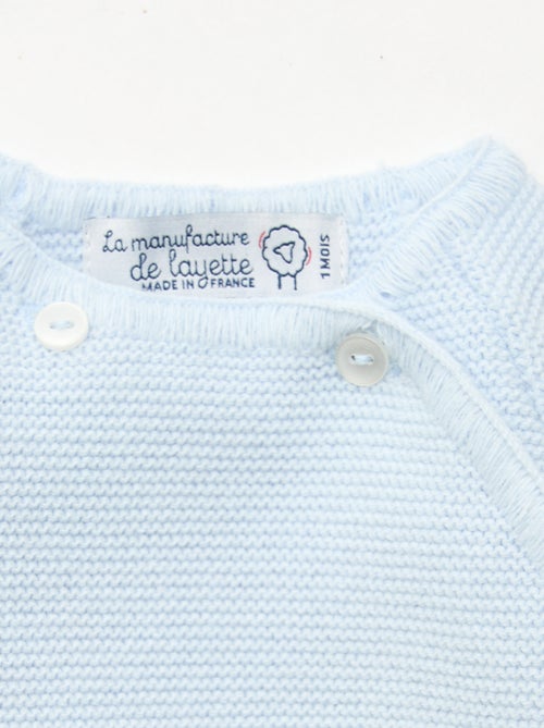 Brassière in maglia 'La manufacture de Layette' - Kiabi