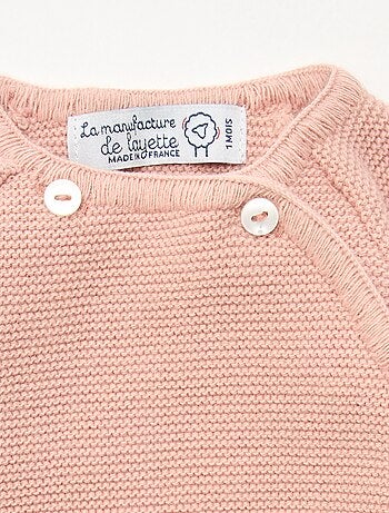 Brassière in maglia 'La manufacture de Layette'