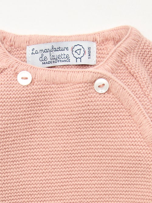 Brassière in maglia 'La manufacture de Layette' - Kiabi