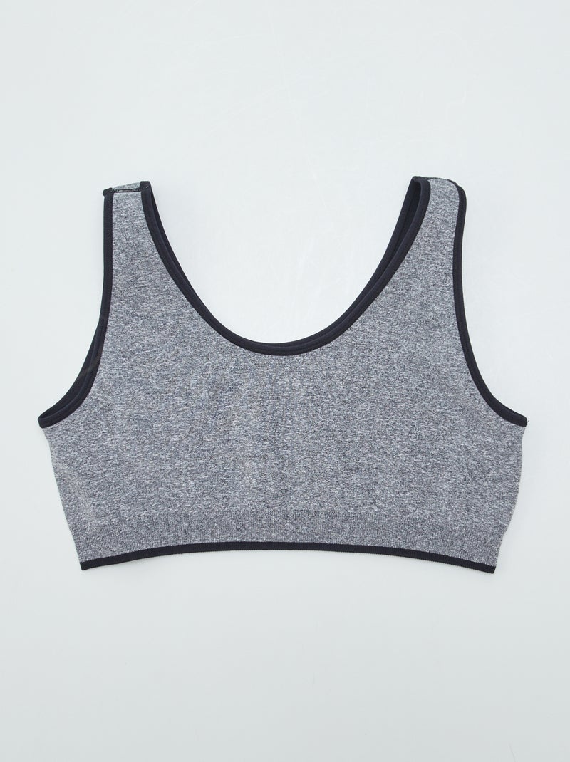 Brassière reversibile - collezione facile da indossare nero - Kiabi